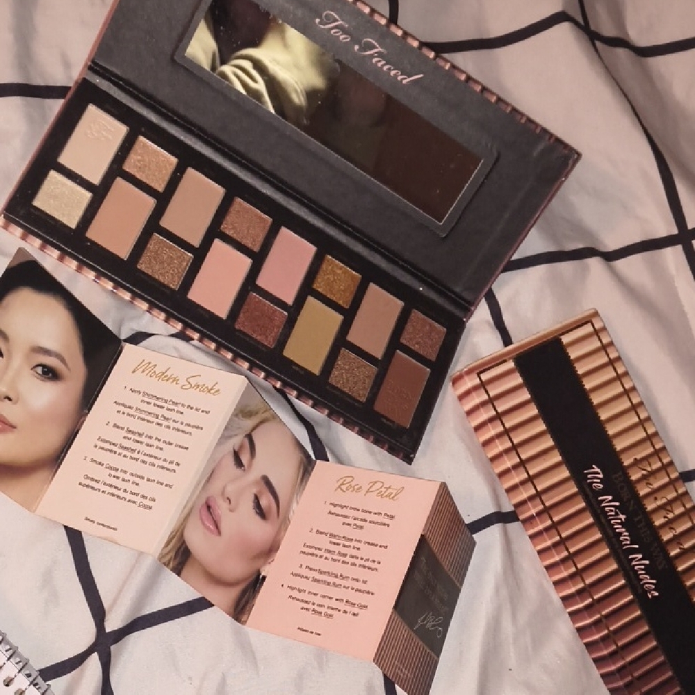 Too Faced Natural Nudes Eyeshadow Palette - Pink, Rose, Brown, Gold